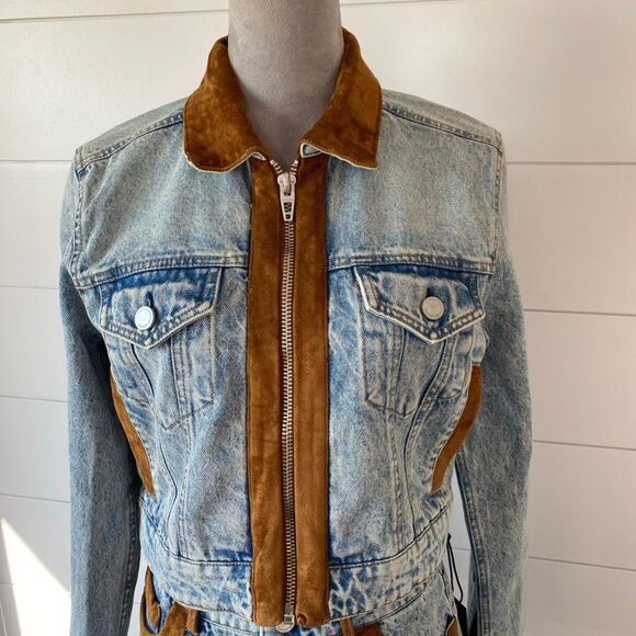 BLANKNYC RODEO DRIVE DENIM JACKET SIZE MEDIUM - Picture 4 of 10